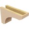 Ekena Millwork 4"W x 12"D x 8"H Classic Legacy Rough Cedar Woodgrain TimberThane Corbel, Primed Tan CORUR04X12X08LGYRCPR - alternate 5